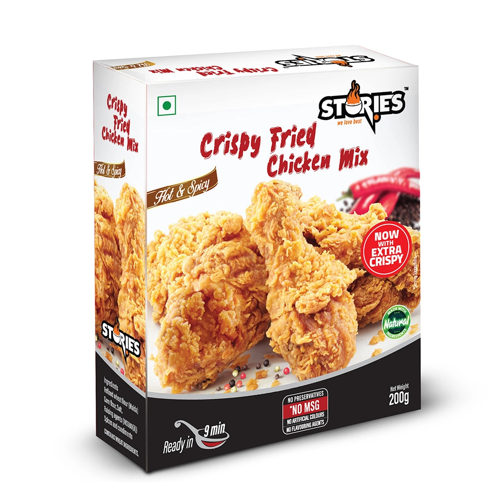 Stories Crispy Fried Chicken Mix- Hot & Spicy
